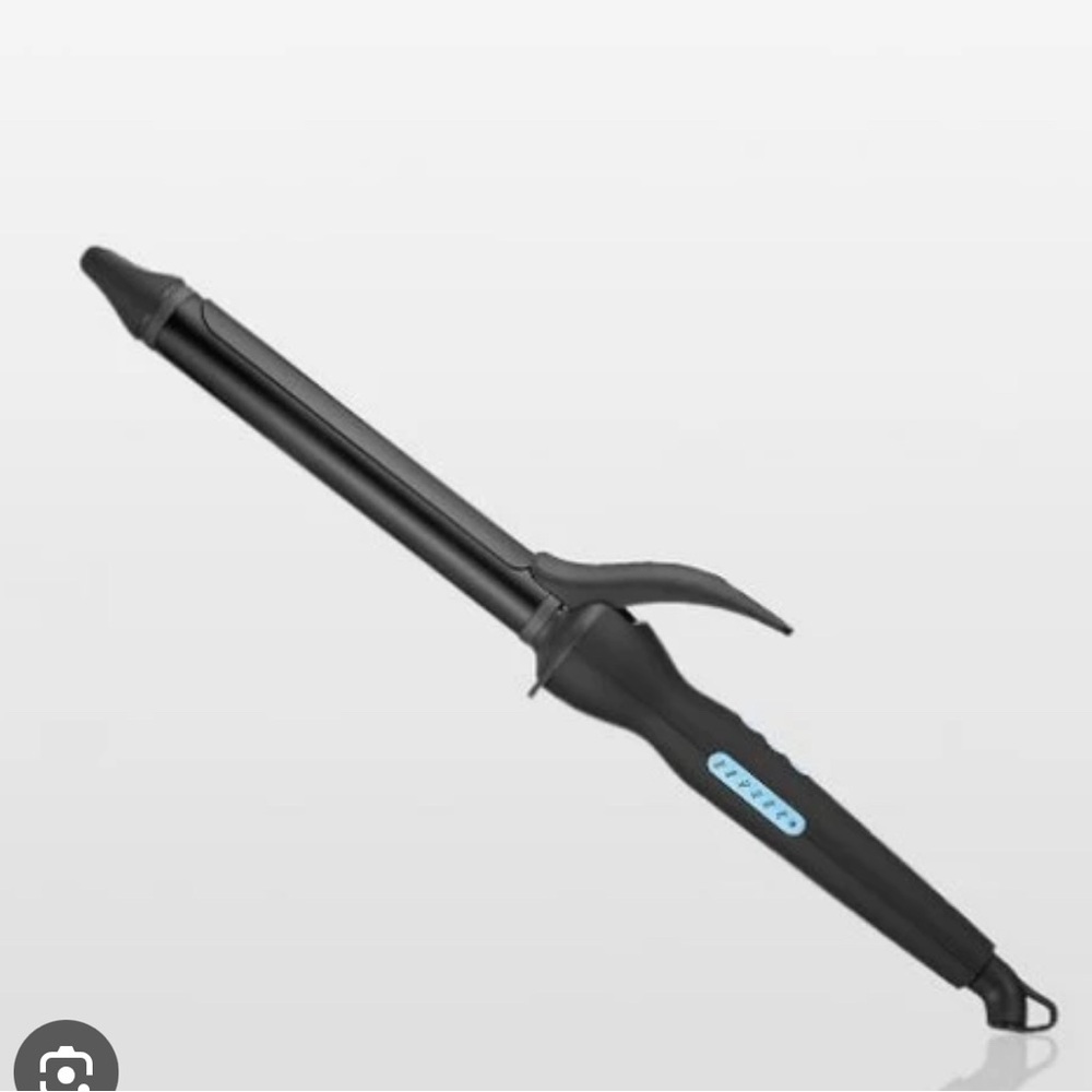Black 1 inch Long Barrel Bio Ionic Curling Iron